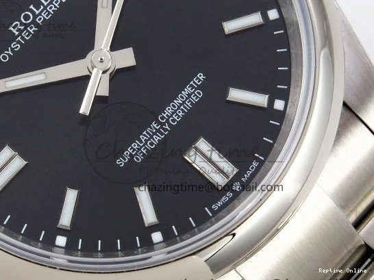 0216 Oyster Perpetual 126000 36mm APF 1:1 Best Edition 904L Steel Black Dial VR Vibrant 1421